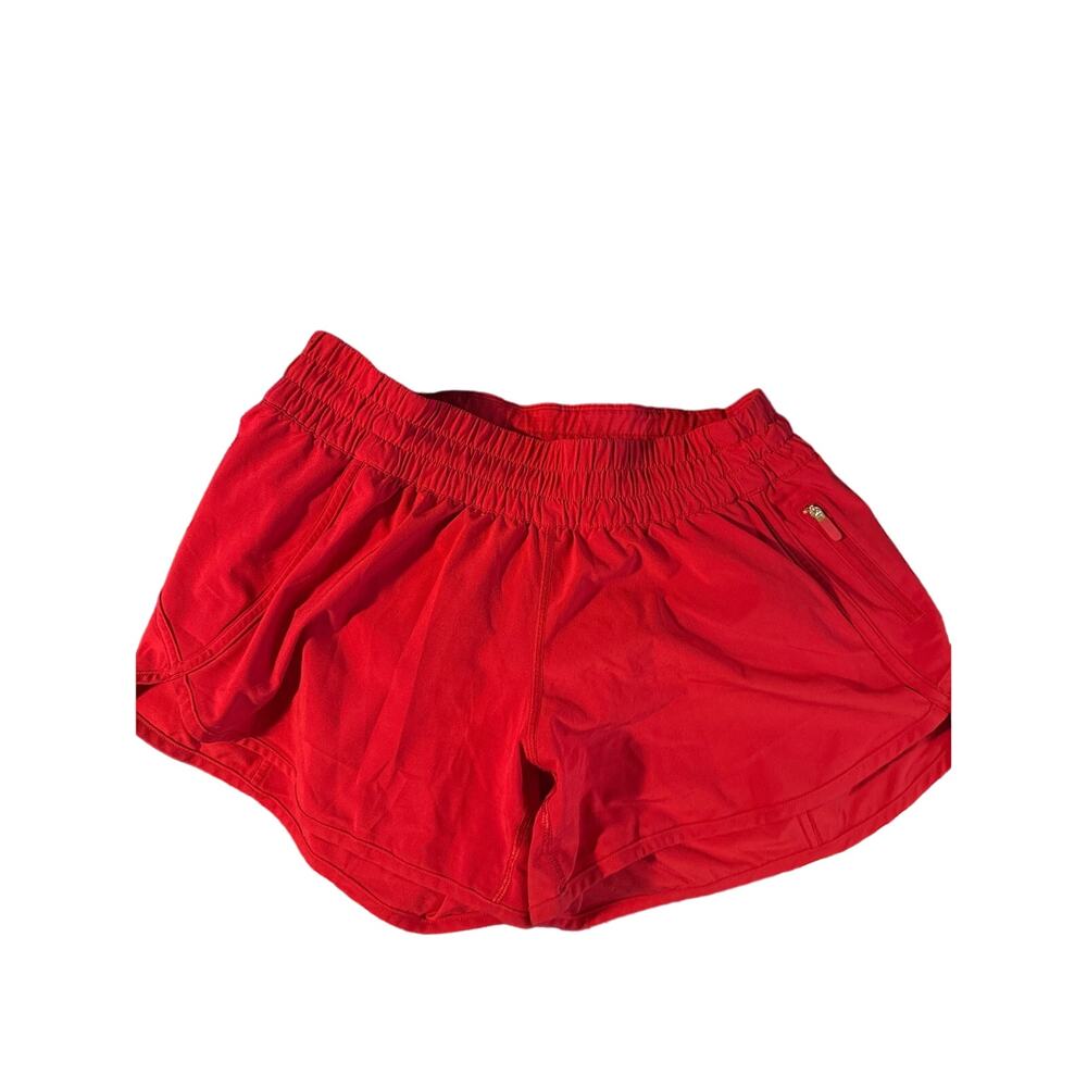 lululemon athletica Red Running Shorts